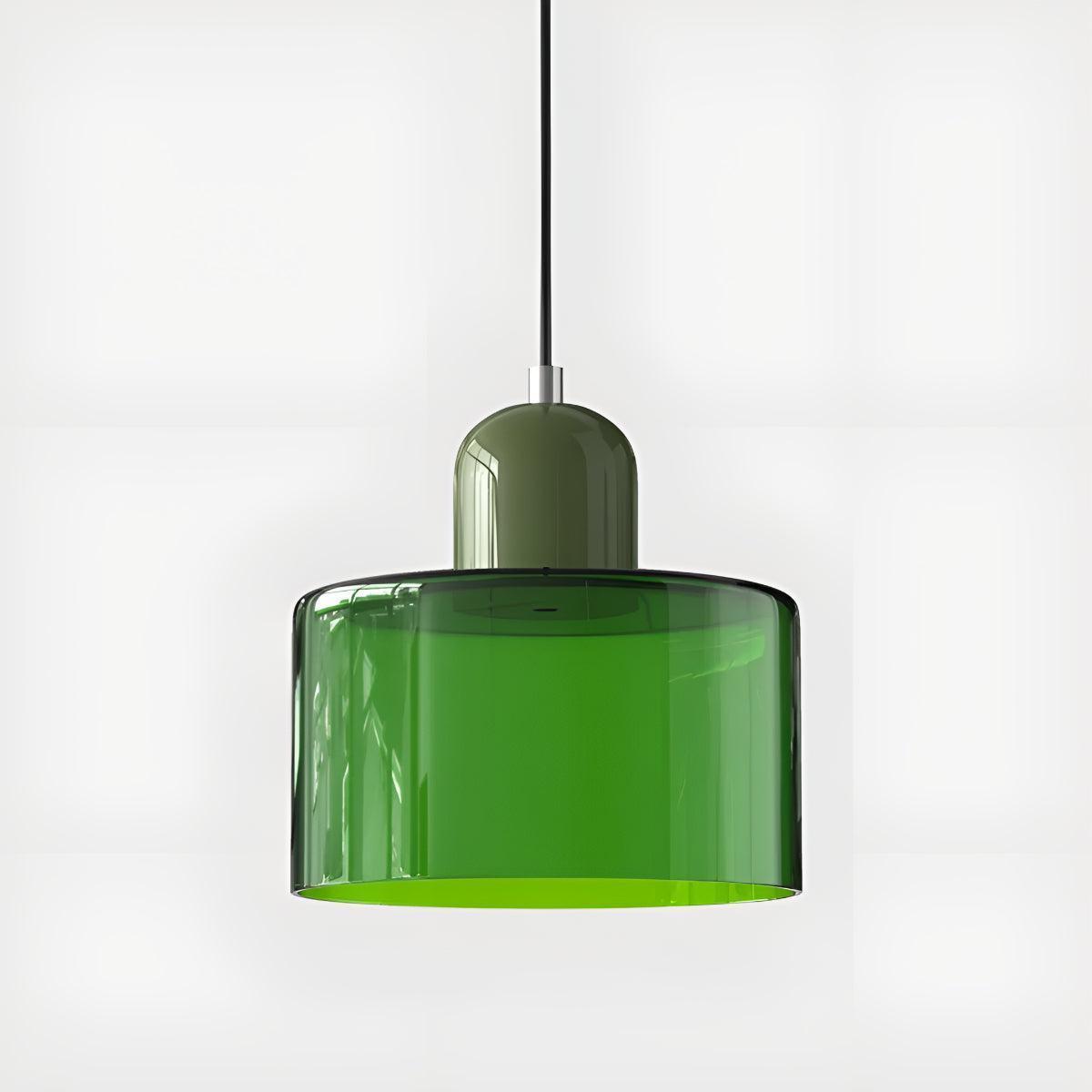 Bauhaus Style Glass Pendant Light Fixture for Dining Room