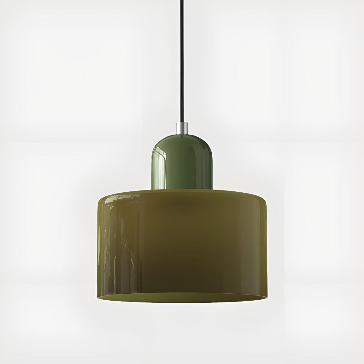 Bauhaus Style Glass Pendant Light Fixture for Dining Room