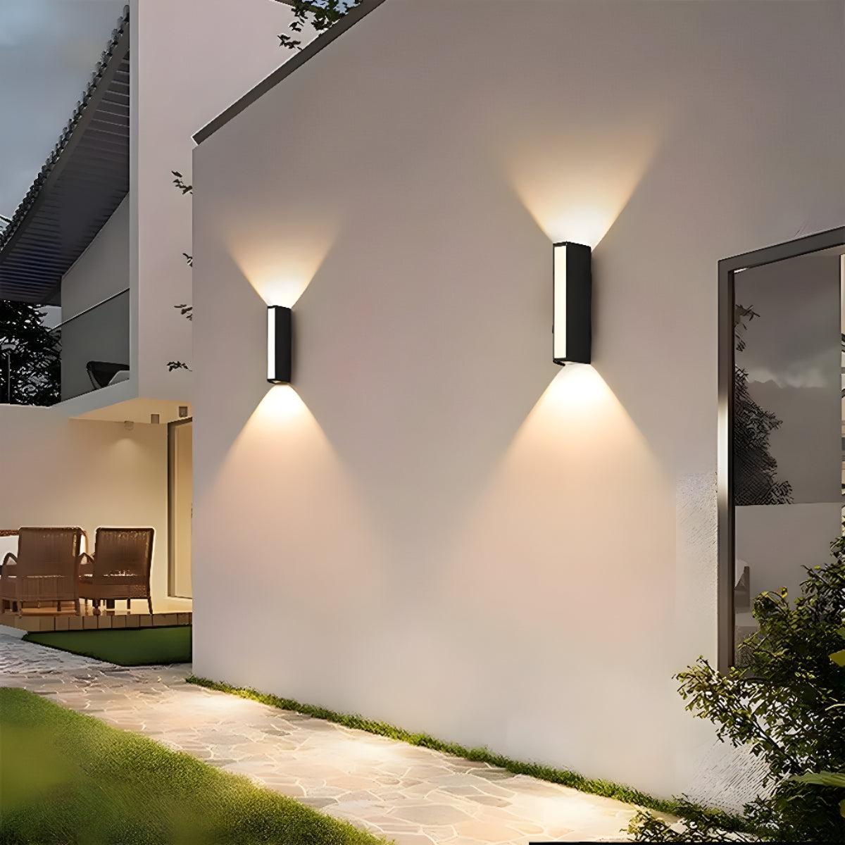 Bright Outdoor Long Tube Wall Light for Porch and Patio