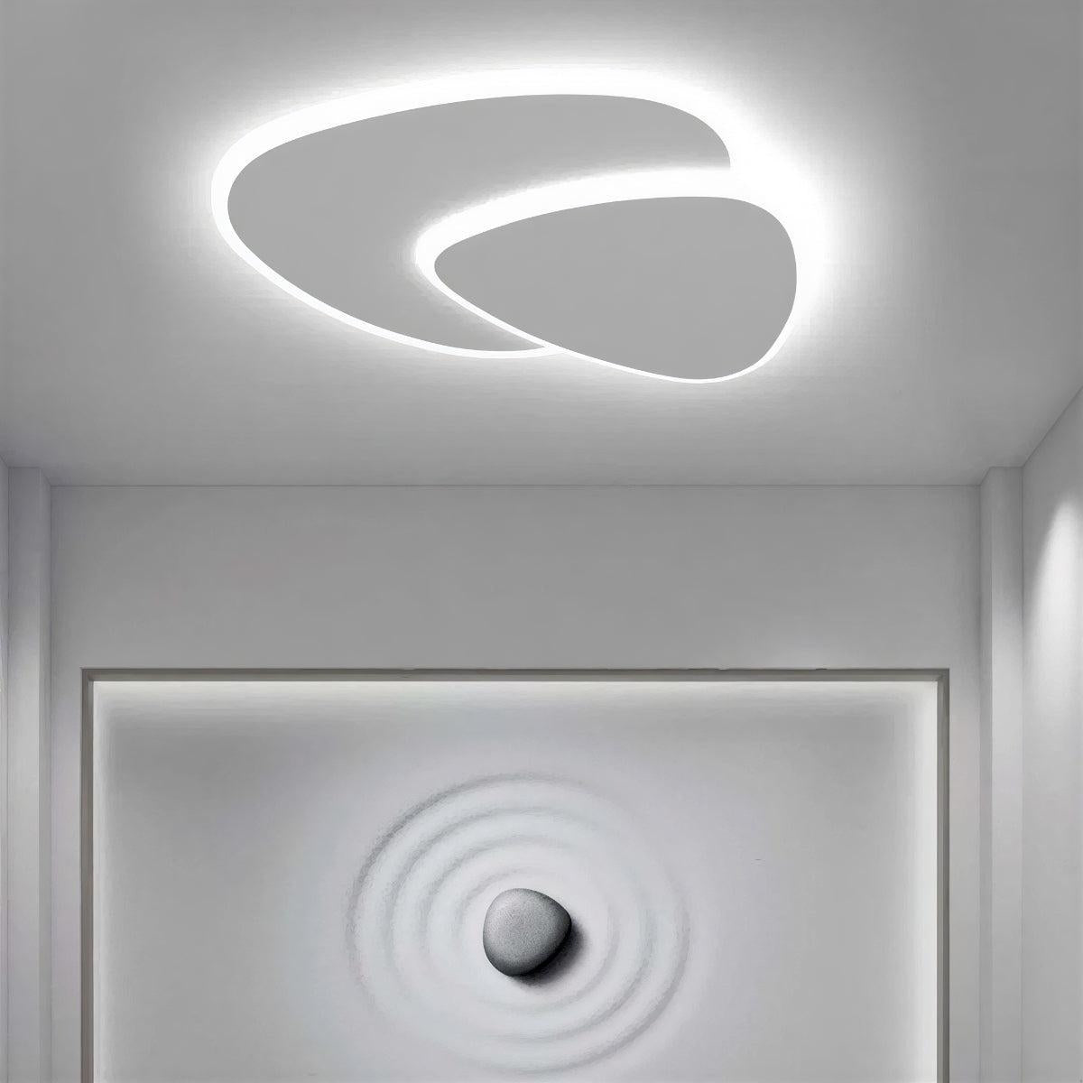 Guitar Pick Styled Modern Flush Mount Ceiling Light