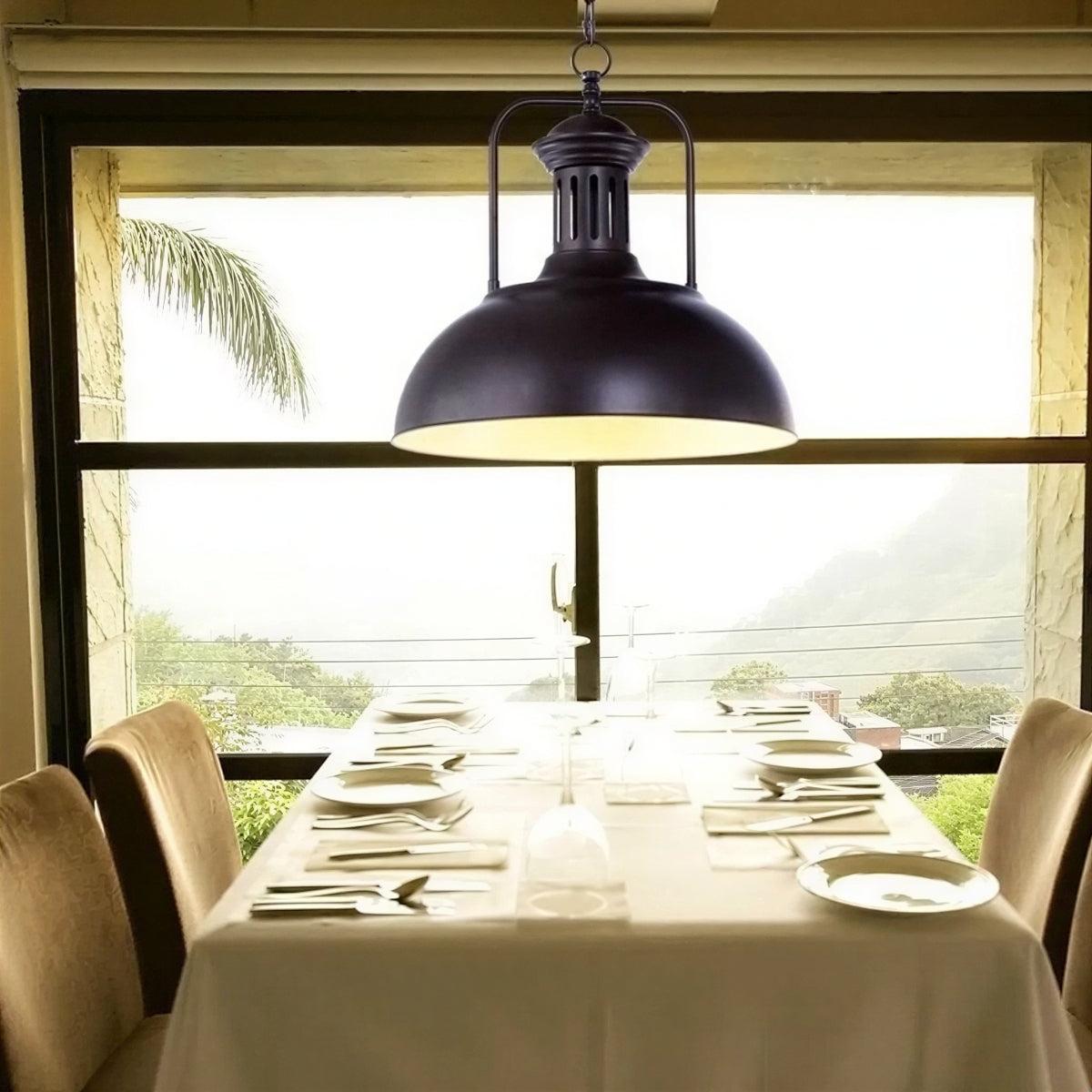 Industrial Vintage Pendant Light for Rustic Dining and Bar