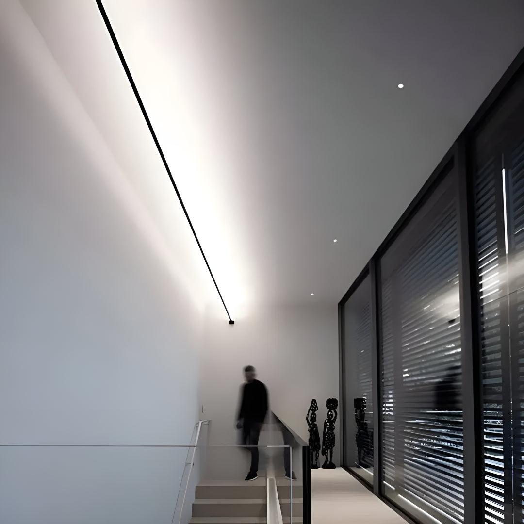 Linear LED Wall and Ceiling Light for Contemporary Interiors
