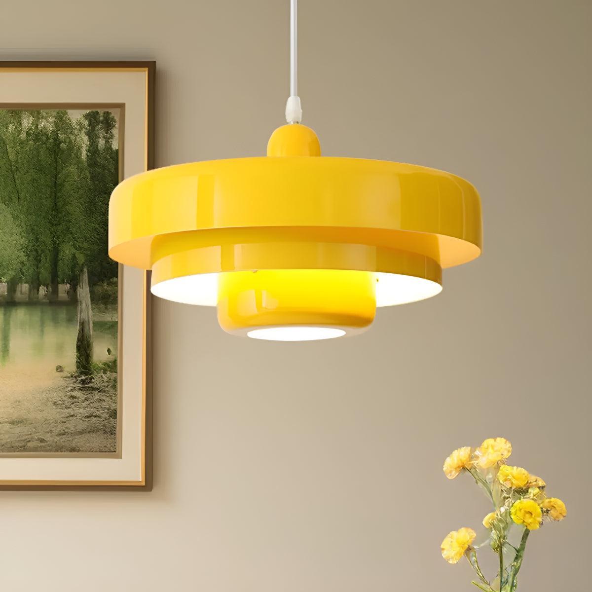 Mid Century Bauhaus Pendant Light for Dining or Kitchen