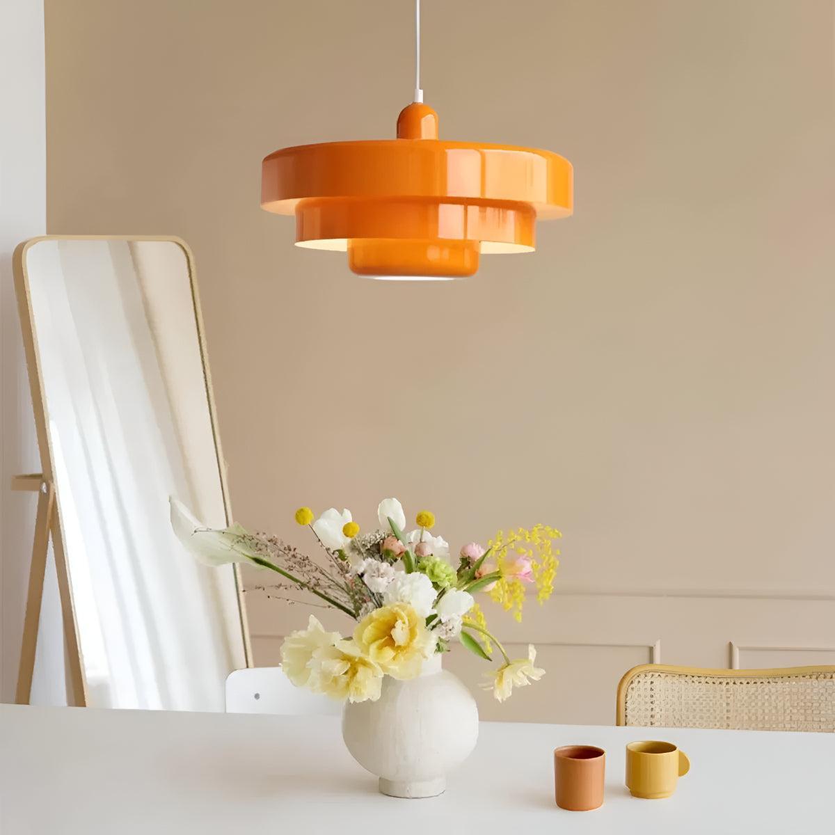 Mid Century Bauhaus Pendant Light for Dining or Kitchen