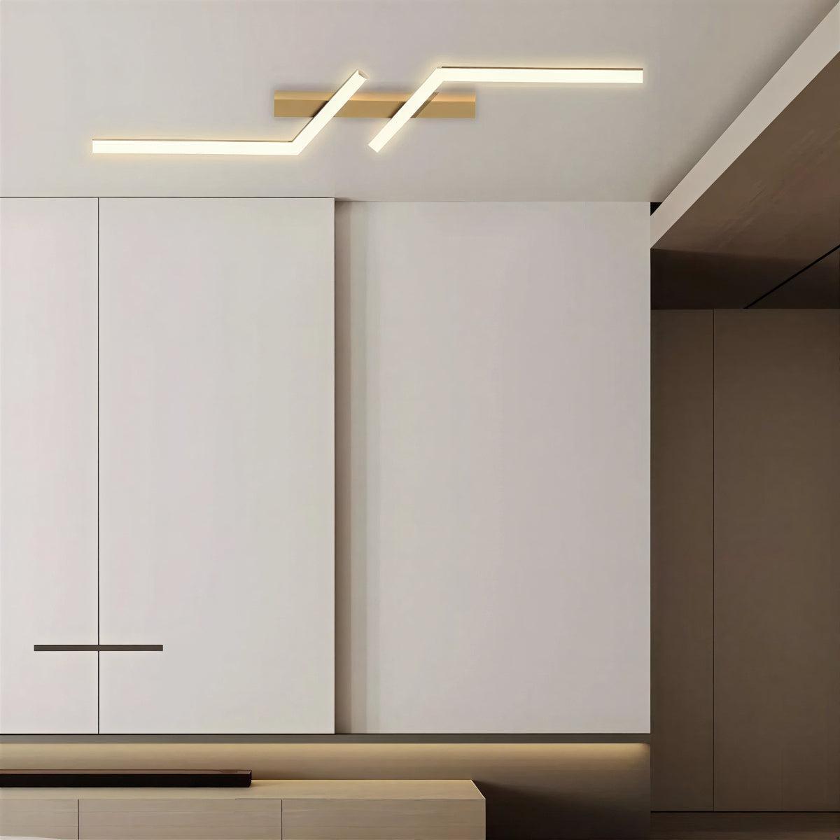Minimalist Long Strip Ceiling Lighting for Modern Interiors