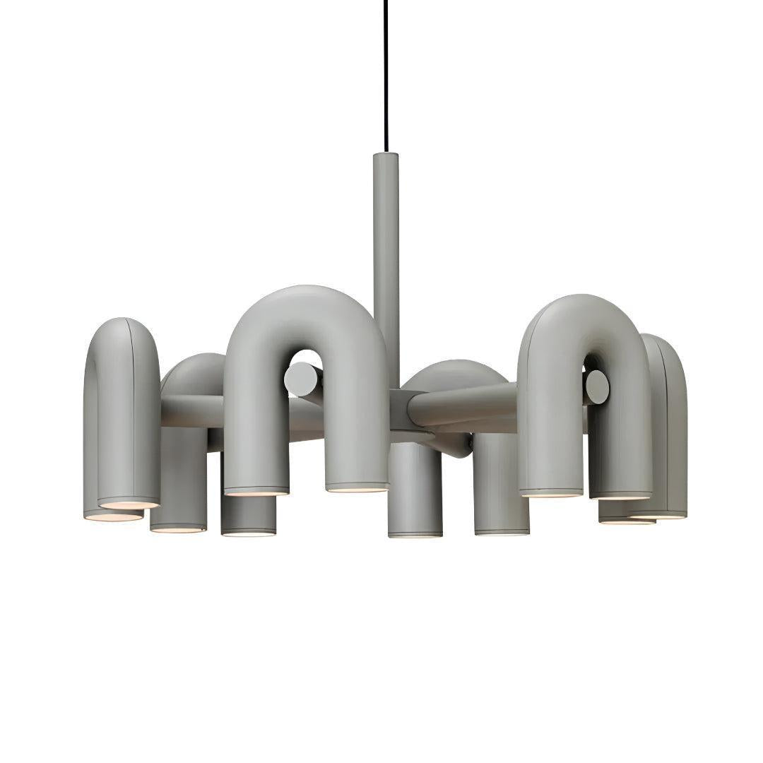Modern Chandelier With Adjustable U-Shape Lights