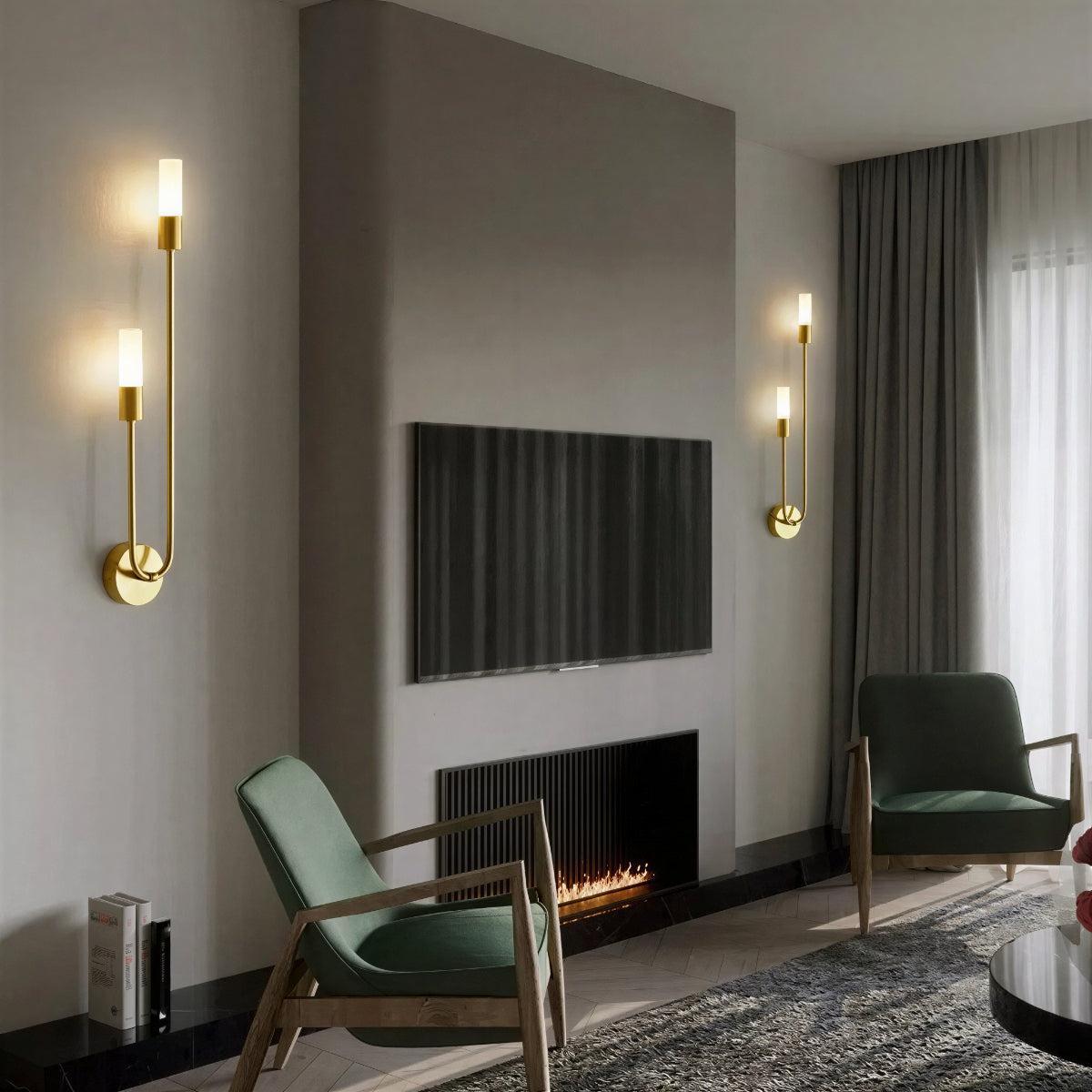 Modern Dual-Glow Bedside Wall Sconce Light