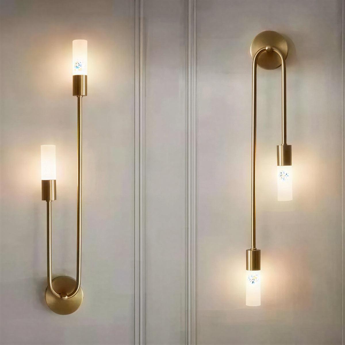 Modern Dual-Glow Bedside Wall Sconce Light