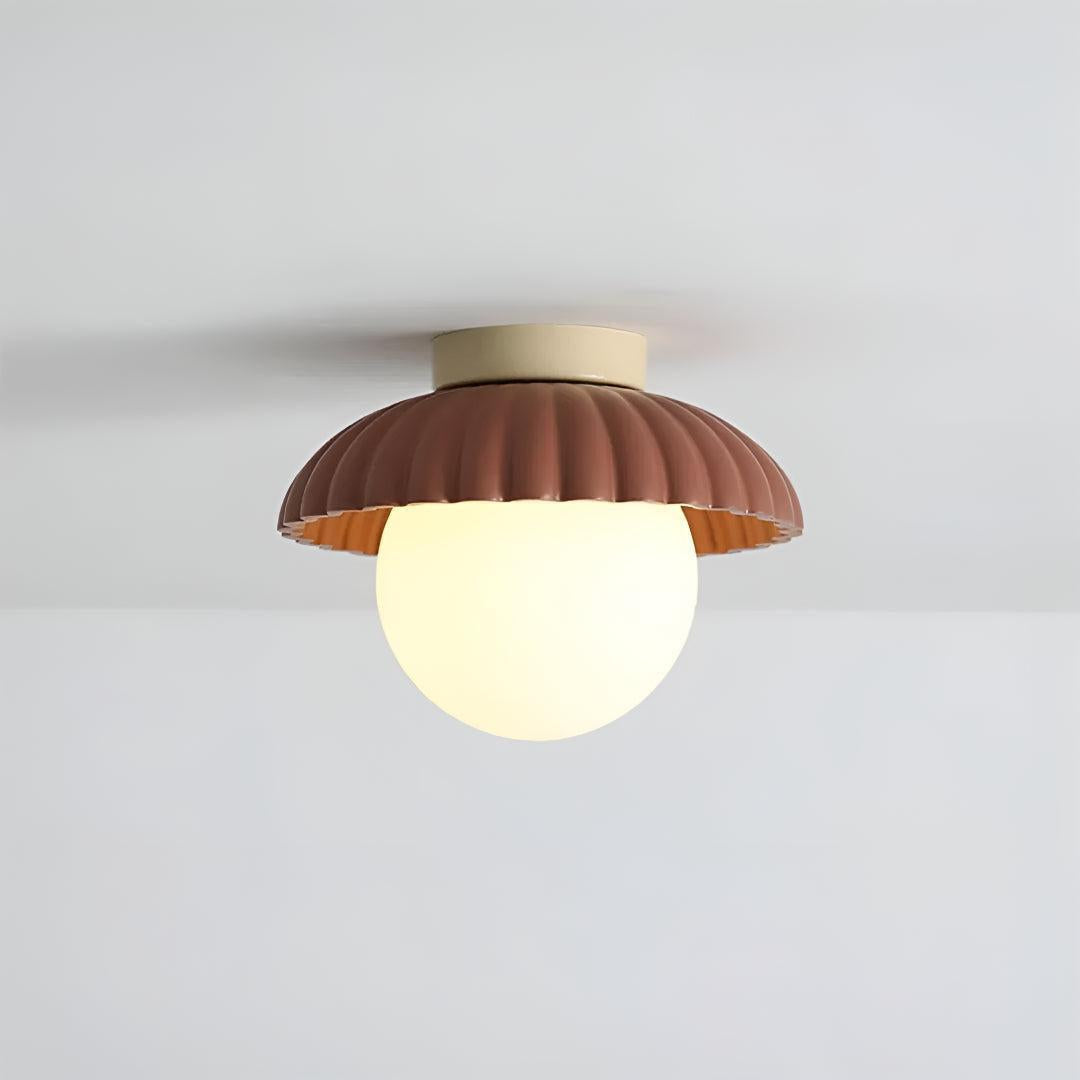 Modern Flush Mount Ceiling Light for Bedroom and Hallway