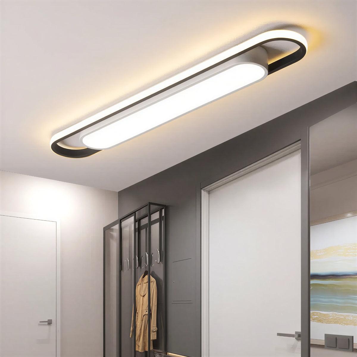 Modern Long Ceiling Light for Corridor or Closet