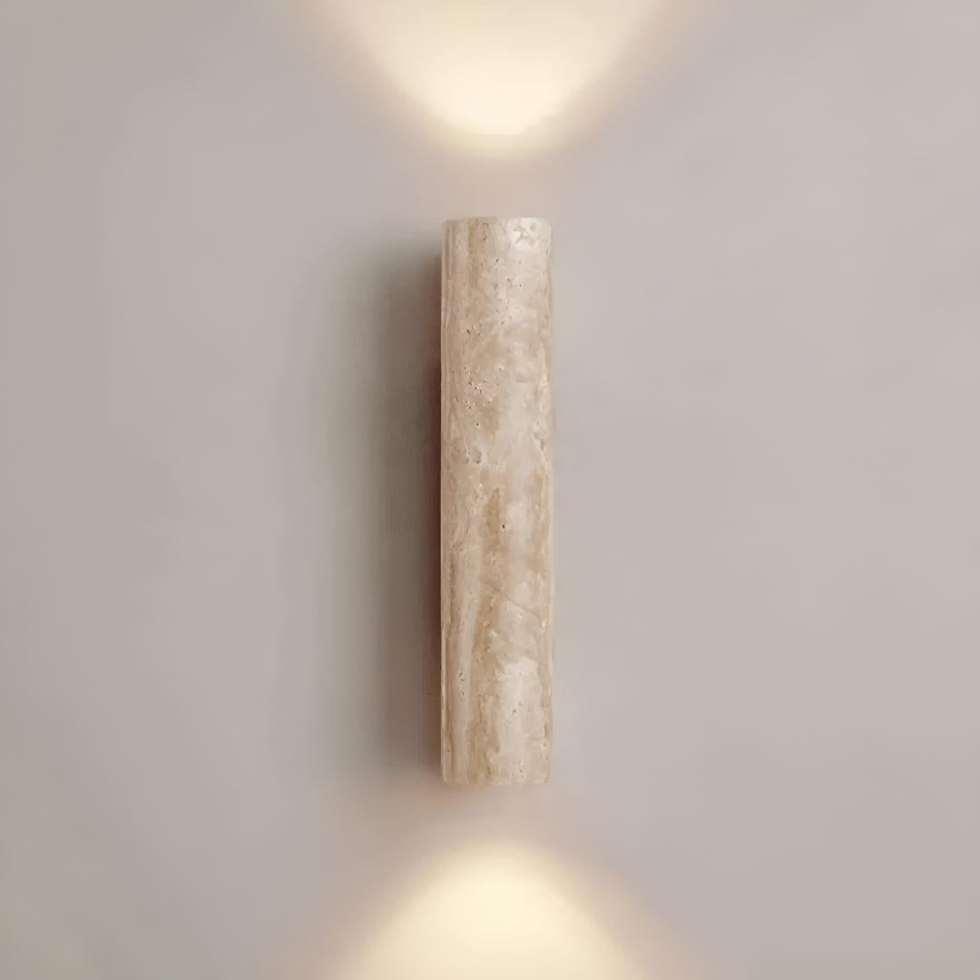 Modern Marble Wall Sconce Light With Up Down Illumination