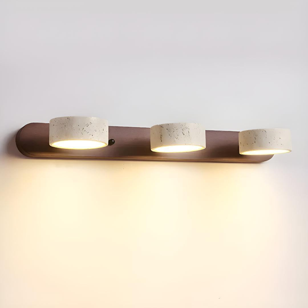 Modern Travertine Wall Sconce Light Fixture
