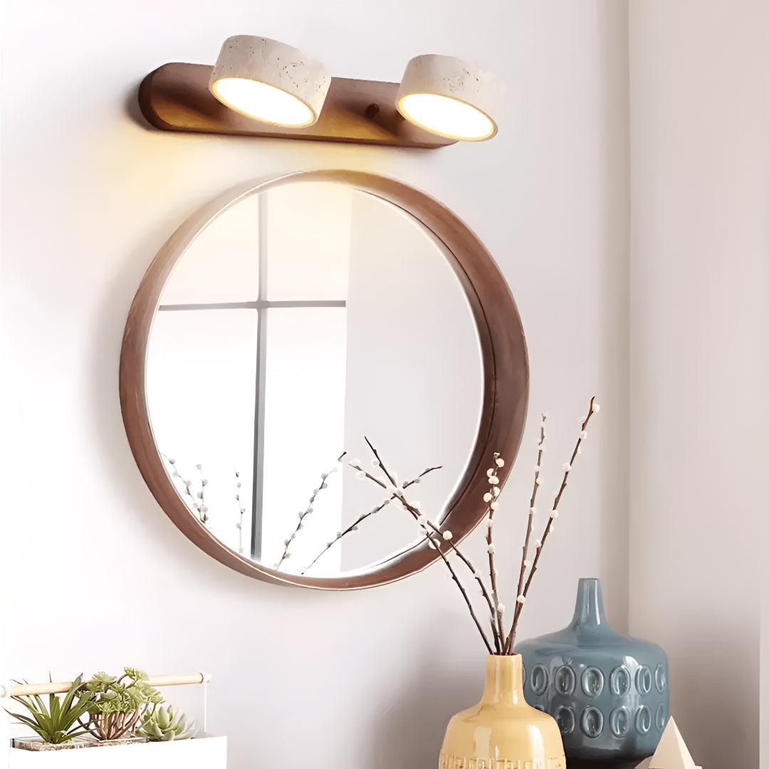 Modern Travertine Wall Sconce Light Fixture