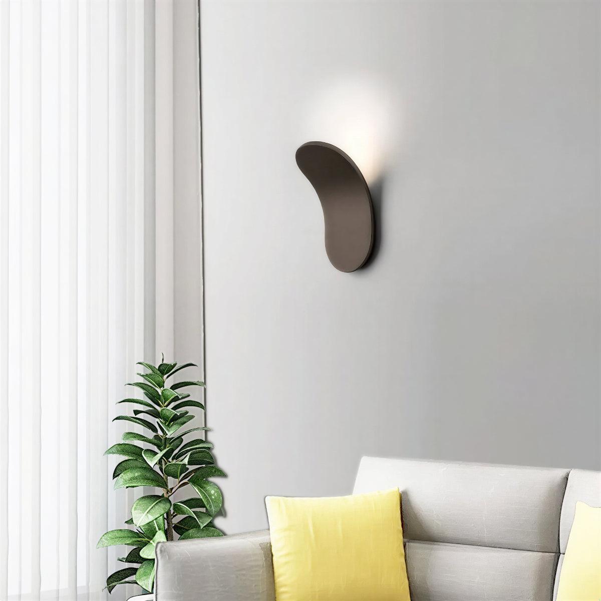 Nordic Modern Minimalist Curved Wall Sconce Lighting for Home Decor