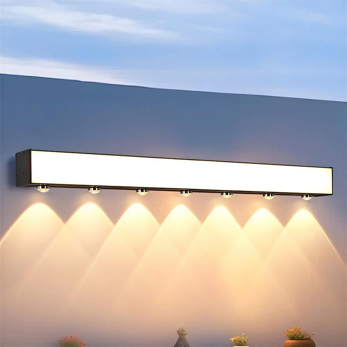 Outdoor Wall Light Bar for Porch, Patio or Garden Lighting