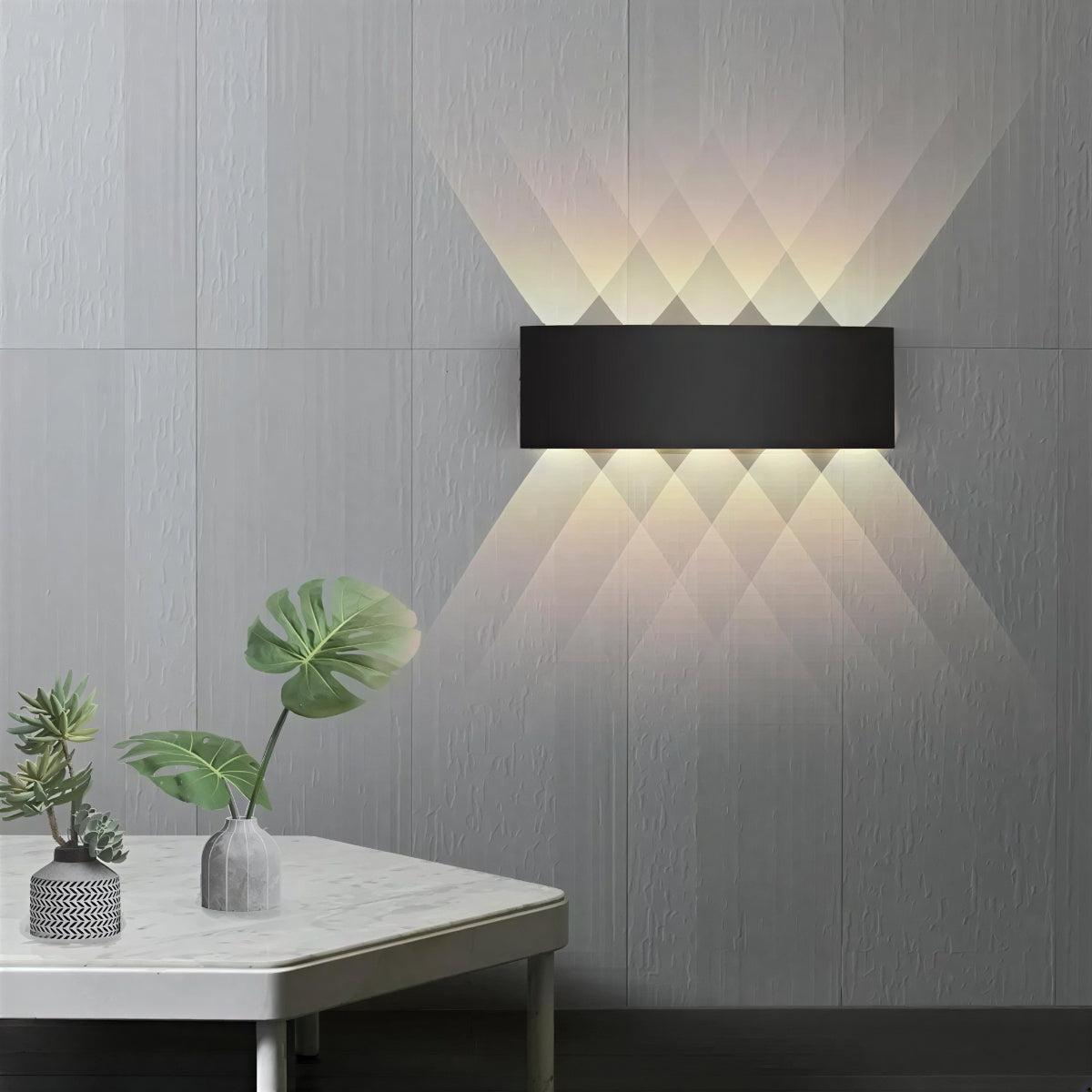Outdoor Wall Light Sconce With Curve Style