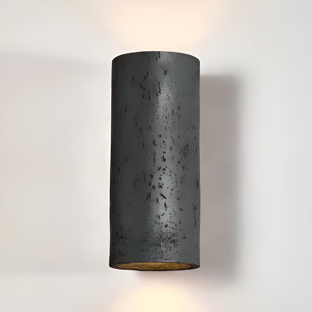 Rustic Metal Wall Sconce Light With Up Down LED for Indoors or Outdoors
