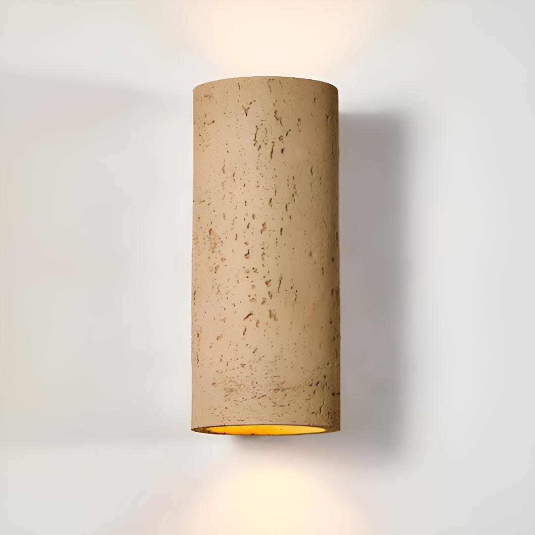 Rustic Metal Wall Sconce Light With Up Down LED for Indoors or Outdoors