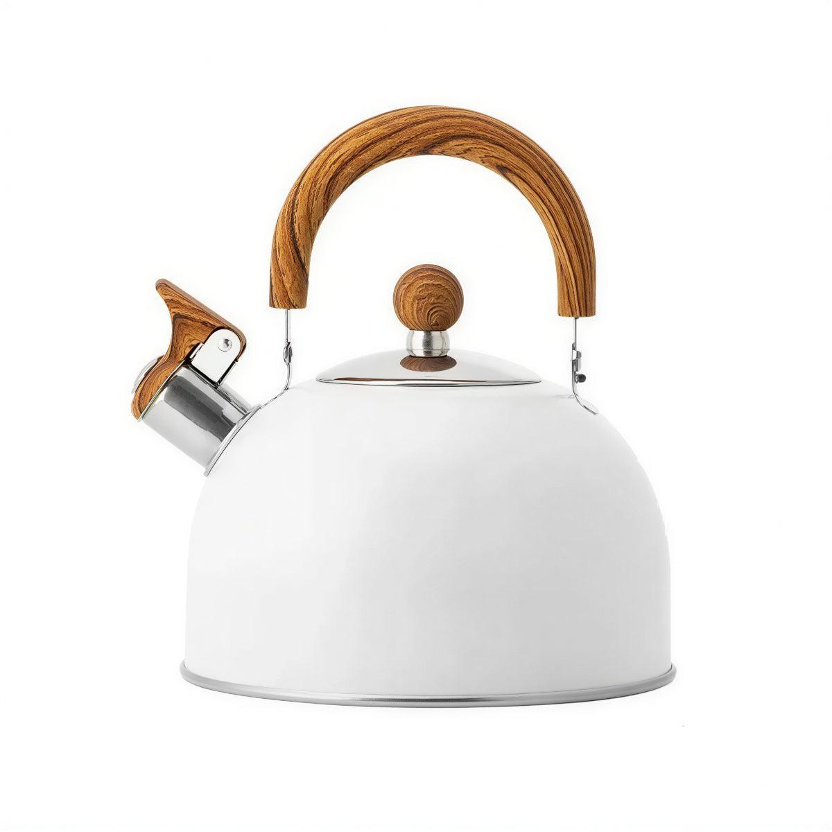 Stovetop Whistling Tea Kettle For Gas And Induction Use