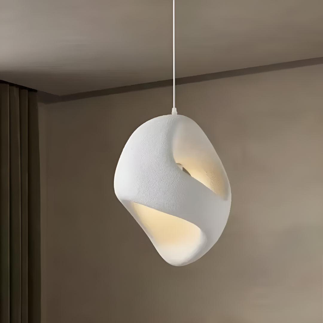 Wabi Sabi Modern Pendant Light Fixtures With Sculptural LED Design