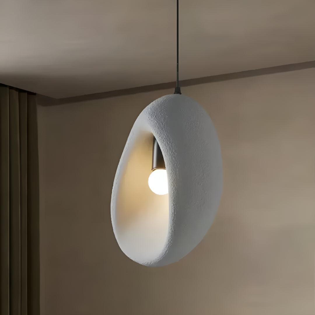 Wabi Sabi Modern Pendant Light Fixtures With Sculptural LED Design